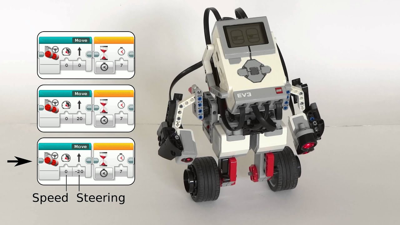Lego ev3 self balancing robot program